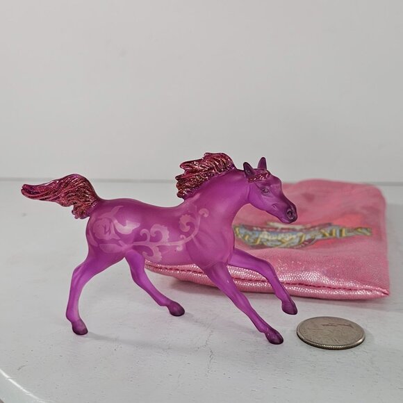 Breyerfest 2011 Stablemate Flora #71121 Clearware Decorator 750 Made - Picture 7 of 11